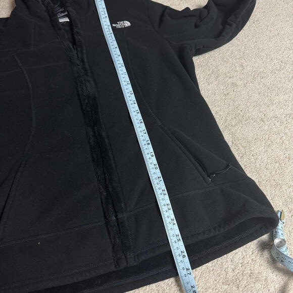 The North Face Morningside Jacket Womens L Black Fleece Full Zip Sweater Outdoor - Picture 8 of 9